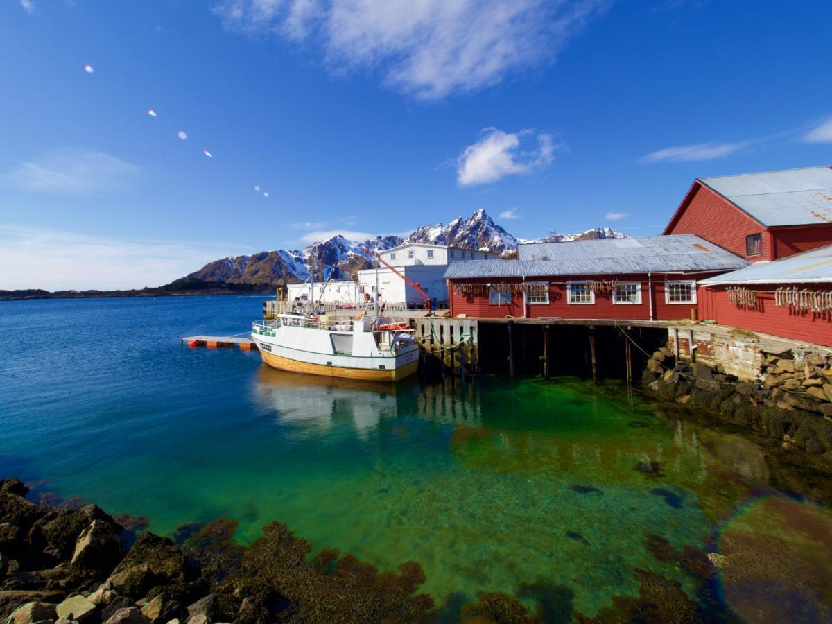 Fishermans Dock Lofoten Баллстад Экстерьер фото